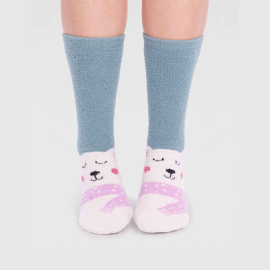 Billie Recycled Polyester Bear Fluffy Socks from Thought