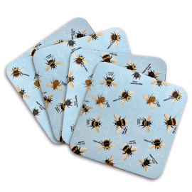 Kew Bee Coasters, Set of 4