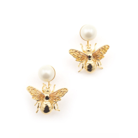 Queen Bee Drop Earrings