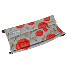 Kew Poppy Reusable Face Cover