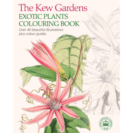 The Kew Gardens Exotic Plants Colouring Book - cover