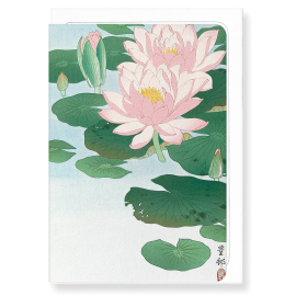Ezen Flowering Lotus Greeting Card