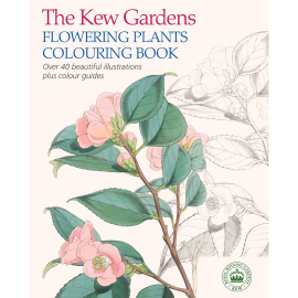 The Kew Gardens Flowering Plants Colouring Book - cover