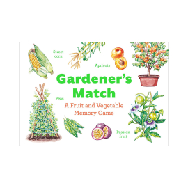 Gardener s Match: A Fruit and Vegetable Memory Game