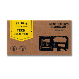 Gentleman's Hardware Tech Multi-Tool 15-in-1 in a neat box.