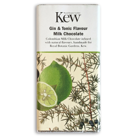 Kew gin and tonic milk chocolate bar, 90g