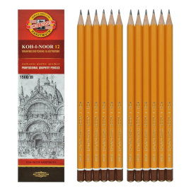 Drawing 1500/3B Graphite Pencils, Set of 12