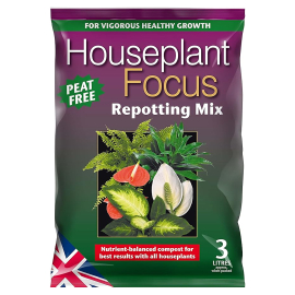 Houseplant Focus Repotting Mix, 3L