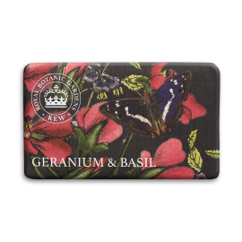 Kew Soap, Geranium & Basil