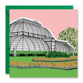 Palm House Lottie Greeting Card