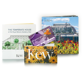 1 Concession Gift Ticket, 1 Kew Guide + Temp House Guide