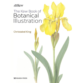 Front page of the book with an illustration of a yellow iris on the foreground on a plain white background.