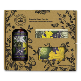 Kew Narcissus Lime Essential Hand Care Gift Box