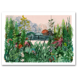 Lucille Clerc 'A Day at Kew Gardens' A3 Print