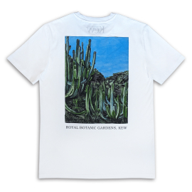 Marianne North Cactus White T-shirt, Back