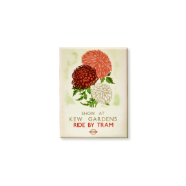 Kew TFL Chrysanthemums Fridge Magnet