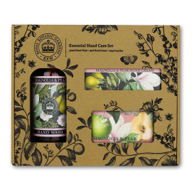 Magnolia and Pear Essential Hand Care Gift Box