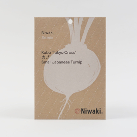 Niwaki Japanese Vegetable Kabu 'Tokyo Cross' Seeds