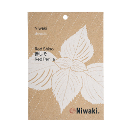 Niwaki Japanese Herb Red Shiso Seeds