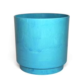 Ocean Plastic Pot 20cm, Blue