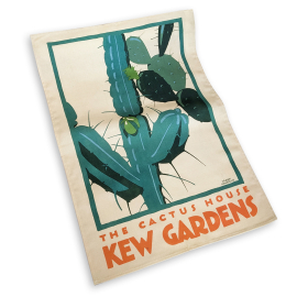 Kew TFL Cactus House Tea Towel