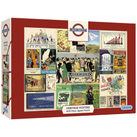 Box of the London Transport 100 piece Jigsaw Puzzle