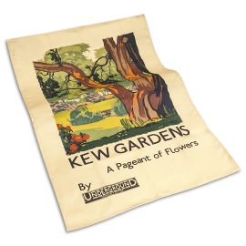 Kew x TFL Pageant of Flowers Tea Towel