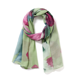 WaterColour Floral Scarf