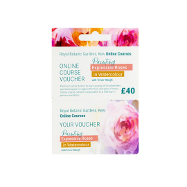 Painting Expressive Roses in Watercolour with Trevor Waugh Online Gift Voucher.