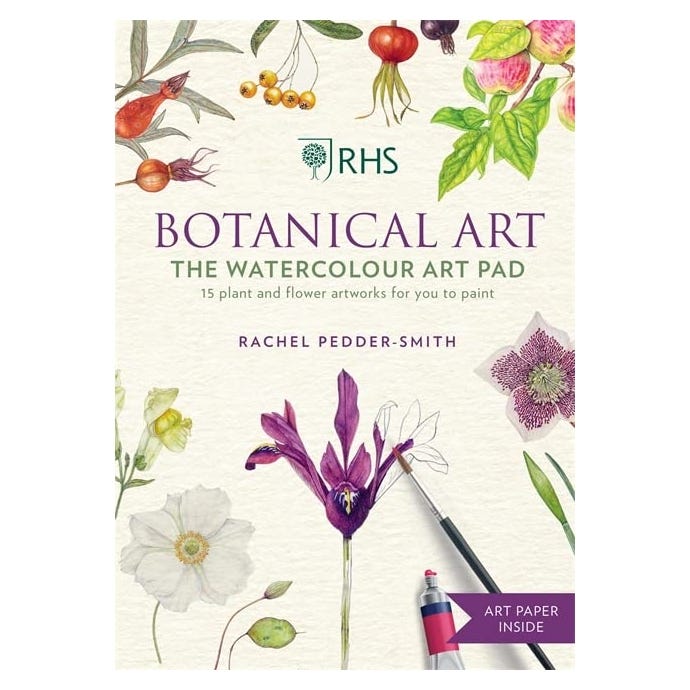 Botanical Art The Watercolour Art Pad Book Cover