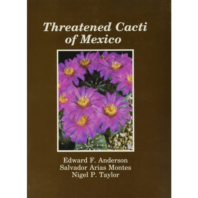 Threatened Cacti of Mexico - cover