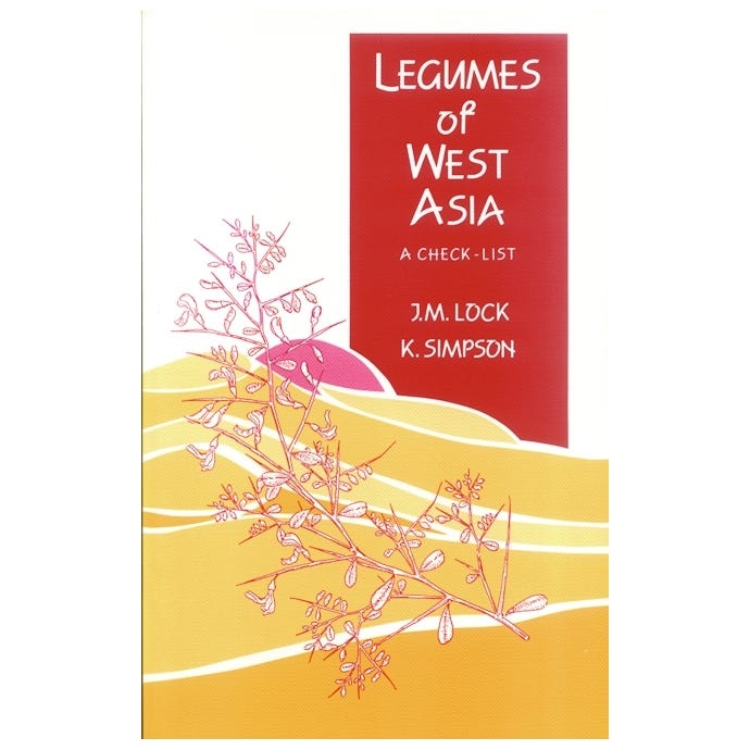 Legumes of West Asia: A Checklist