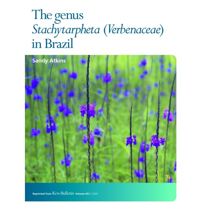 The genus Stachytarpheta (Verbenaceae) in Brazil