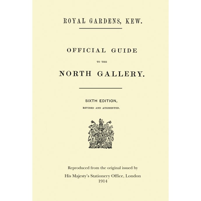 Cover Image- Official Guide to the Marianne North Gallery [facsimile of 1914 6th edition]