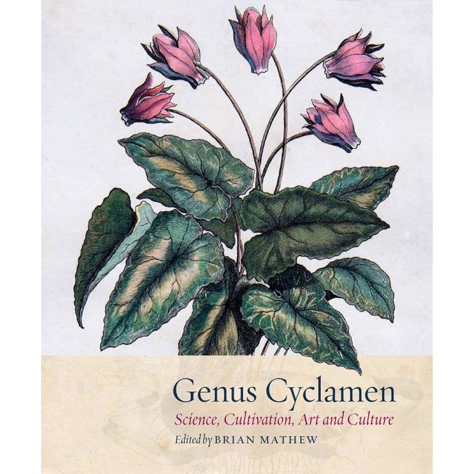 Cover image - Genus Cyclamen: Science, Cultivation, Art and Culture
