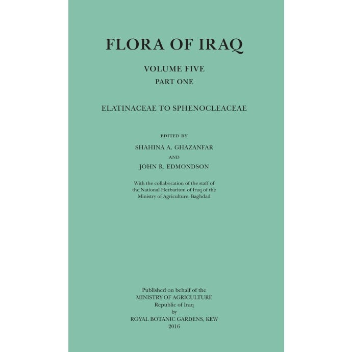 Flora of Iraq, Volume 5, Part 1: Elatinaceae to Sphenocleaceae 