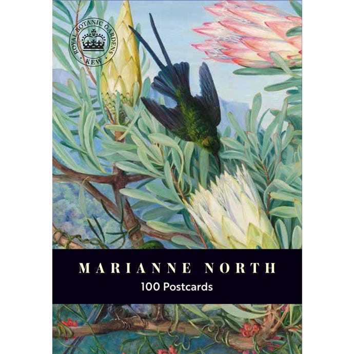 Marianne North 100 Postcards - cover image