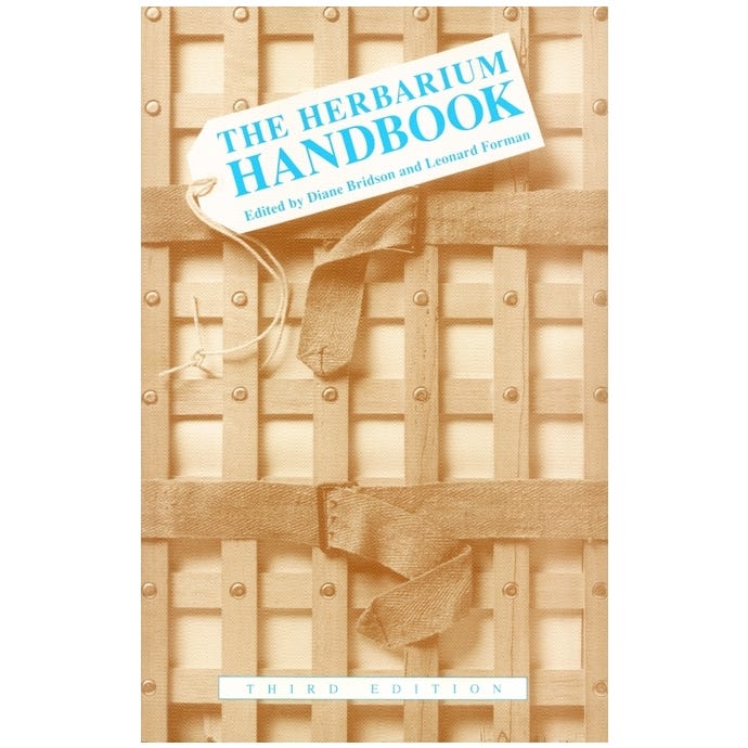 The Herbarium Handbook