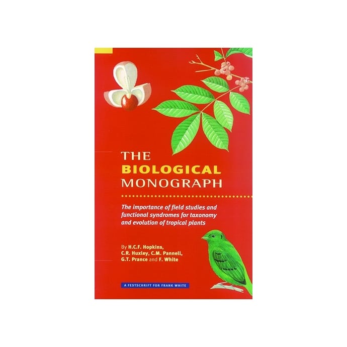 The Biological Monograph - cover