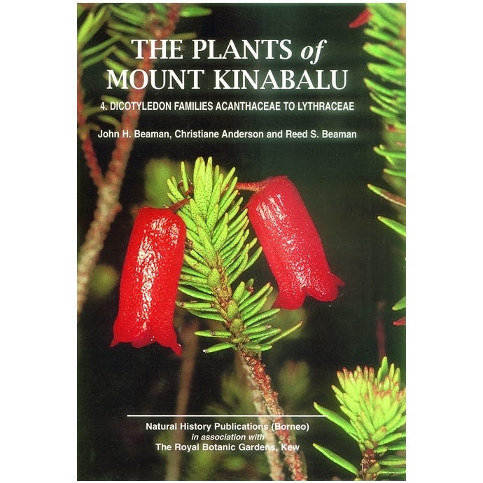 The Plants of Mount Kinabalu: 4. Dicotyledon families Acanthaceae to Lythraceae