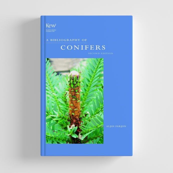 A Bibliography of Conifers : 2nd Edition - cover