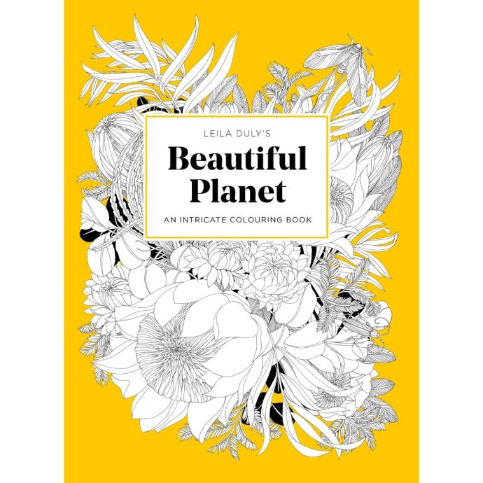 Beautiful Planet Colouring Book