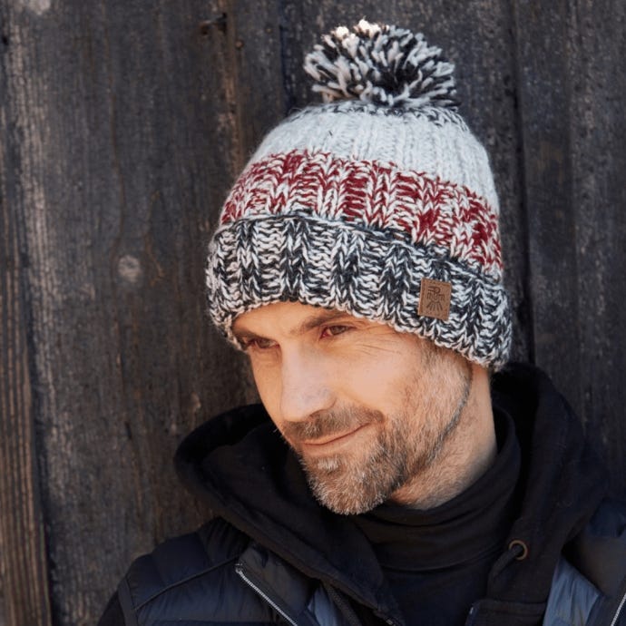 Men's Bruges Bobble Beanie Hat