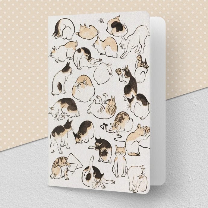 Cats Greeting Card
