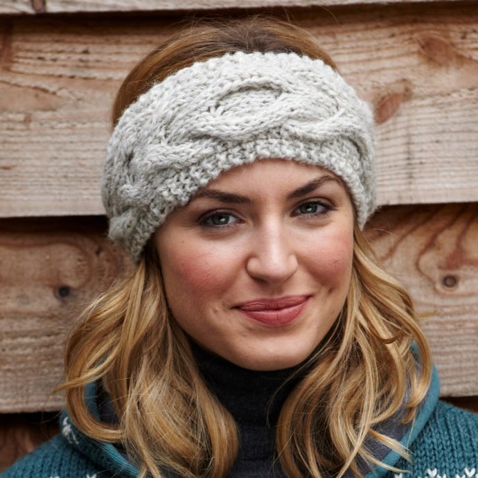 Wool Headband, Oatmeal