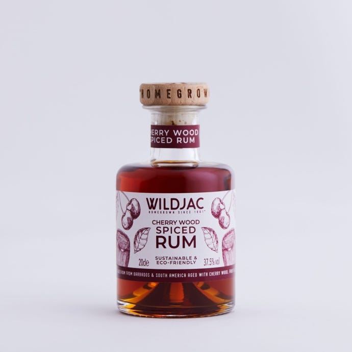 Wildjac Cherry Wood Spiced Rum, 20cl