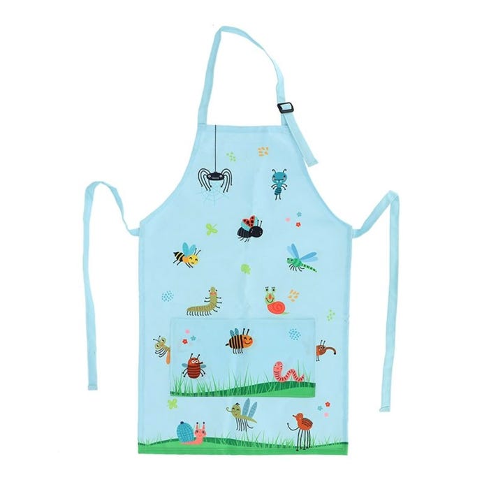 Children's Bugs Gardening Apron from Fallen Fruits