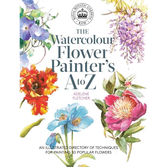 The Watercolour Flower Painter's A to Z - cover