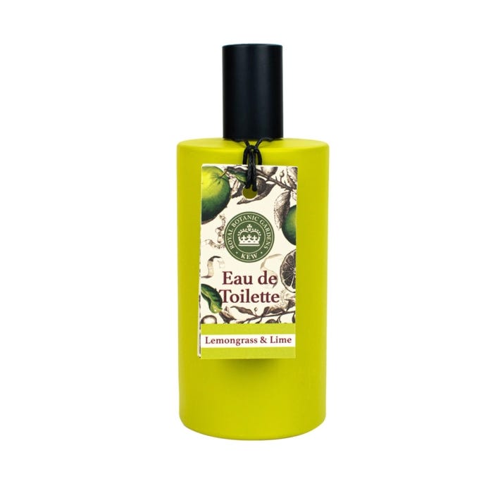Narcissus Lime Eau de Toilette green bottle with black cap and label