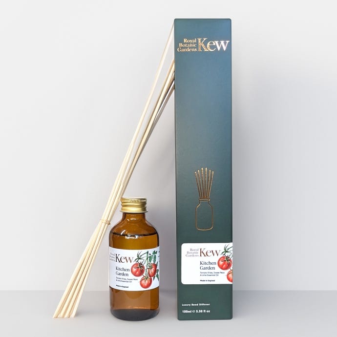 Kew x Aery Reed Diffuser Kitchen Garden, Tomato Vines